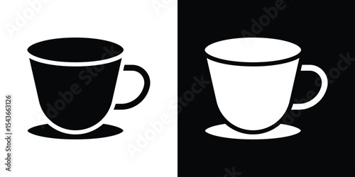 Mug icon collection. line stroke icon. EPS 10