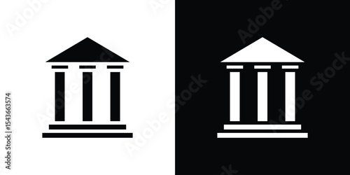 Museum icon collection. line stroke icon. EPS 10