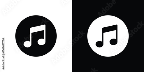 Music icon collection. line stroke icon. EPS 10