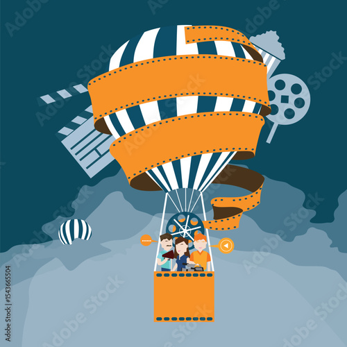 Hot Air Balloon Movie Theme