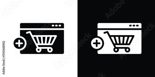 Online sales icon collection. line stroke icon. EPS 10