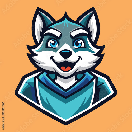 Esports logo vector • mascot gaming emblem • customizable badge icon for streaming, team branding, Twitch, YouTube, gaming tournaments, team identity, modern digital design
