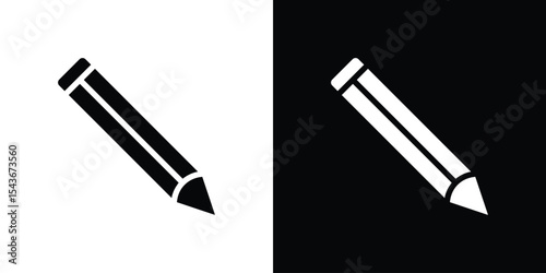 Pencil icon collection. line stroke icon. EPS 10