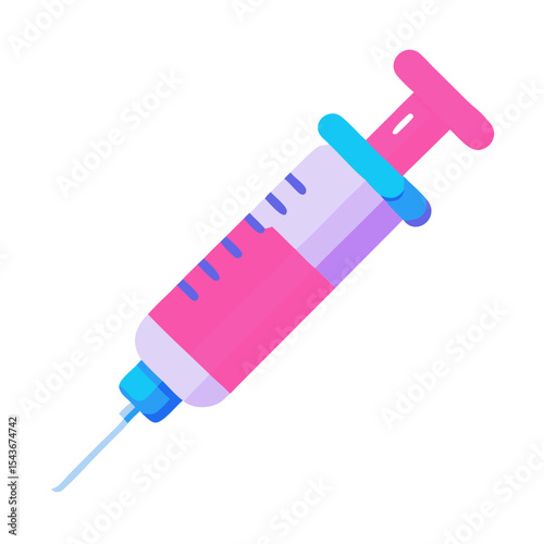 Injection syringe icon Material SVG Icon