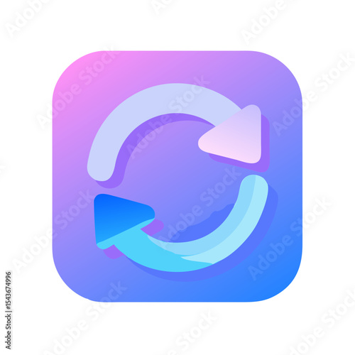 Refresh sync icon Material SVG Icon