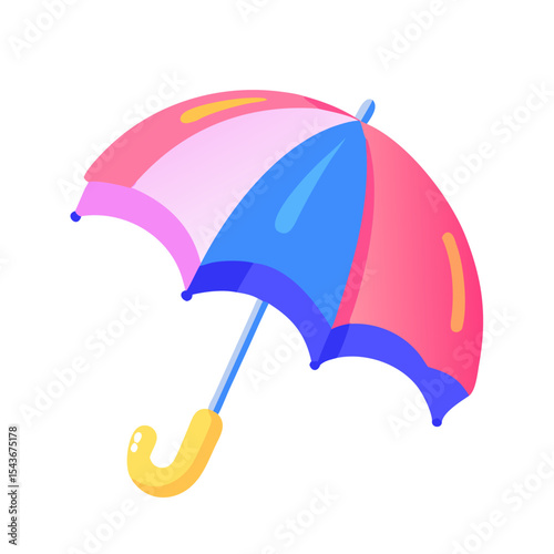 Umbrella open Material SVG Icon