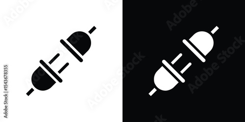 Plugin icon collection. line stroke icon. EPS 10