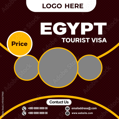 Egypt-Tourist-Visa-Travel-Promotion-Social-Media-Post-Template