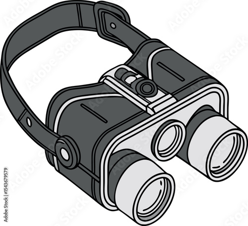 virtual reality headset, 3D render on transparent background,  