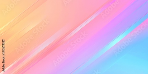 Abstract colorful gradient background with soft pastel tones and diagonal lines for modern digital design vibrant blend of pink blue and orange