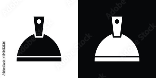 Putty knife icon collection. line stroke icon. EPS 10