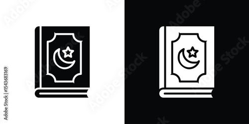 Quran kareem icon collection. line stroke icon. EPS 10