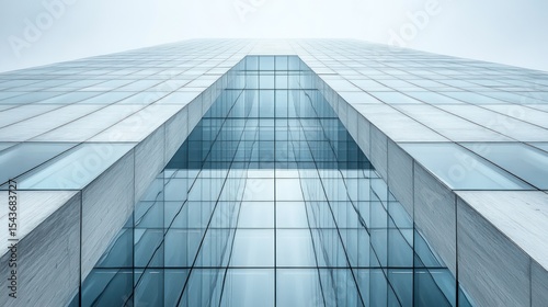 Modern skyscraper facade