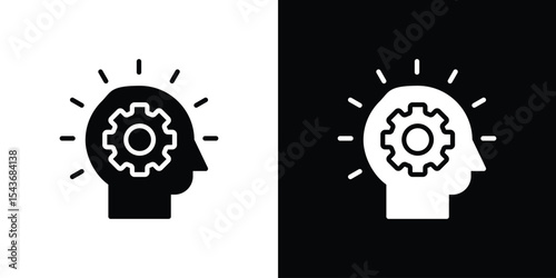 Realization icon collection. line stroke icon. EPS 10