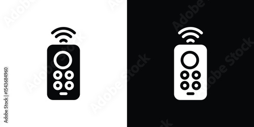 Remote control icon collection. line stroke icon. EPS 10