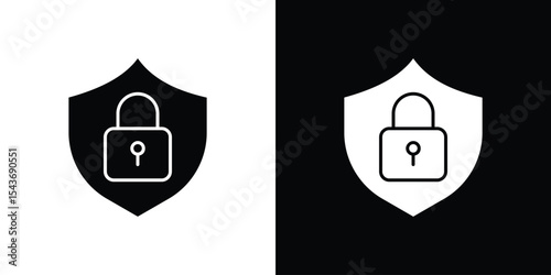 Security icon collection. line stroke icon. EPS 10