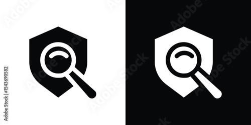 Security scan icon collection. line stroke icon. EPS 10