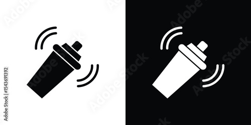 Shaker icon collection. line stroke icon. EPS 10