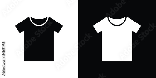Shirt icon collection. line stroke icon. EPS 10