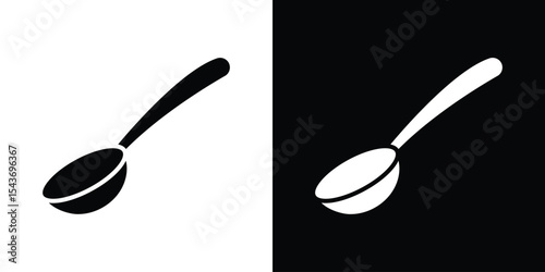Spoon icon collection. line stroke icon. EPS 10