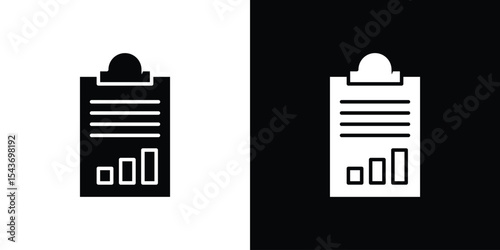 Summary icon collection. line stroke icon. EPS 10
