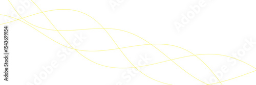 Thin wavy line abstract background. Wavy line horizontal divider outline minimalist background. Abstract black lines wave curve motion on white background. Vector Illustration. EPS 10 . 