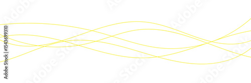 Thin wavy line abstract background. Wavy line horizontal divider outline minimalist background. Abstract black lines wave curve motion on white background. Vector Illustration. EPS 10 . 