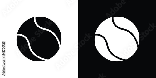 Tennis icon collection. line stroke icon. EPS 10