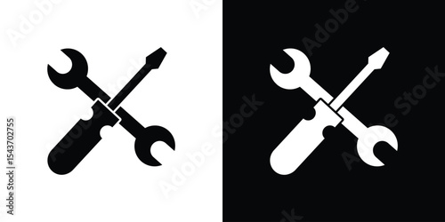 Tools icon collection. line stroke icon. EPS 10