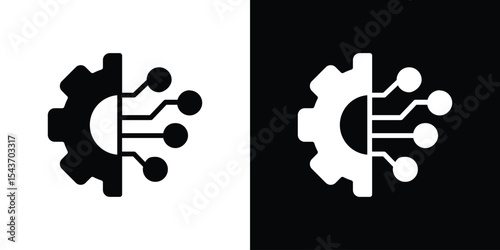 Transform icon collection. line stroke icon. EPS 10