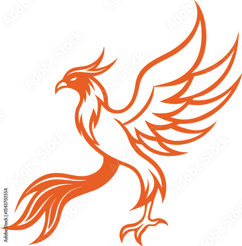 vector illustration of an eagle