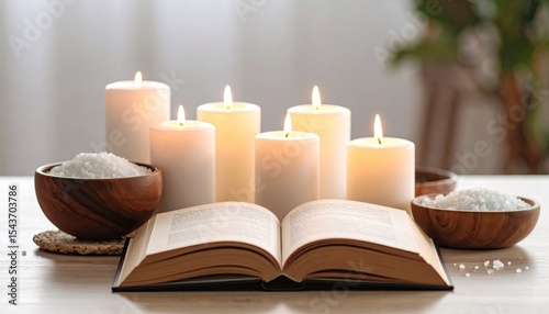 Book and candles