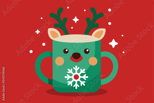 cup of tea with flowers