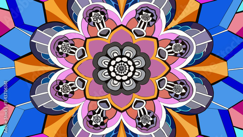 Quantum Multiverse Data Visual – Futuristic Neural Grid Vector Art.