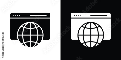 Website UI design icon collection. line stroke icon. EPS 10