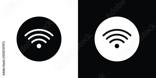 Wifi Signal icon collection. line stroke icon. EPS 10