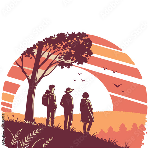 Friendship Day T-Shirt Design – Best Friends Forever Graphic

