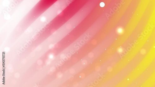 Pink and yellow abstract background with white dots. Perfect for girly designs, party invitations, and spring themed projects needing a bright pop of color.