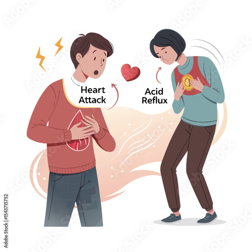 Heart Attack vs. Acid Reflux Symptoms: Understanding the Differences for Health Awareness