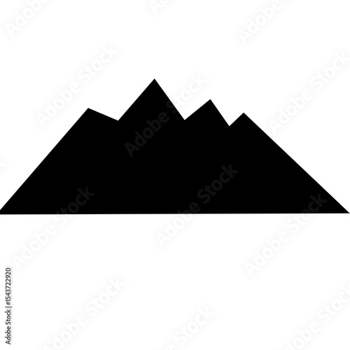 Mountain silhouette
