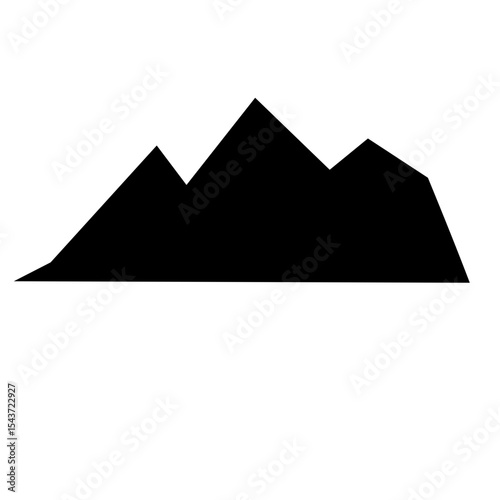 Mountain silhouette