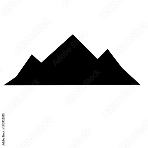 Mountain silhouette