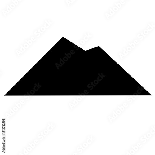 Mountain silhouette