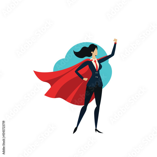 Superhero Businesswoman – Confidence, Empowerment and Leadership

