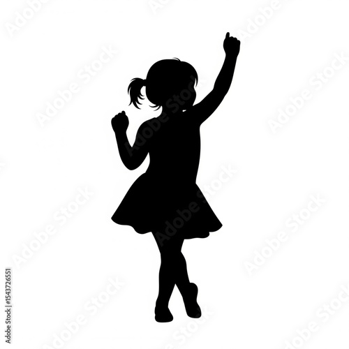 Joyful Child Silhouettes

