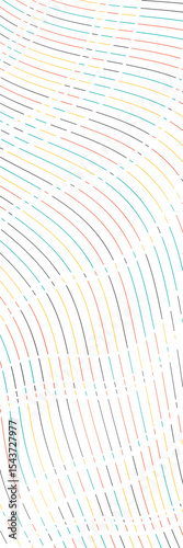 Vector Illustration of the colorful pattern of lines abstract background. Colorful striped waves background. Vector illustration.