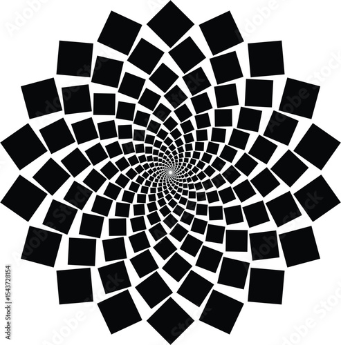 Abstract Vector Design with Geometric Shapes and Color Gradients for Creative Projects