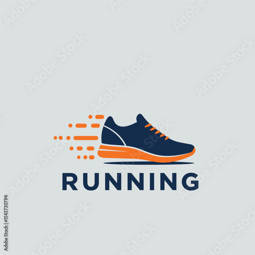 shoe fashion inspiration illustration logo design
