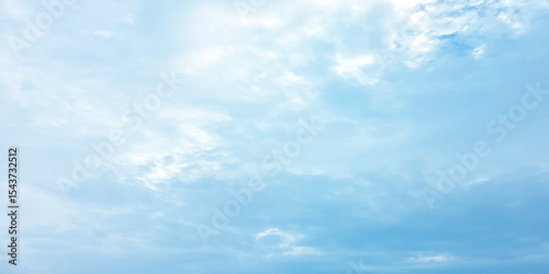 Blue sky air white clouds image sunny bright natural surface splahsed soft effet background atmosphere, clear, bright, sun, sunny, beauty