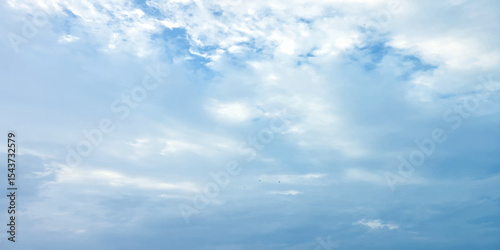 Blue sky air white clouds image sunny bright natural surface splahsed soft effet background atmosphere, clear, bright, sun, sunny, beauty